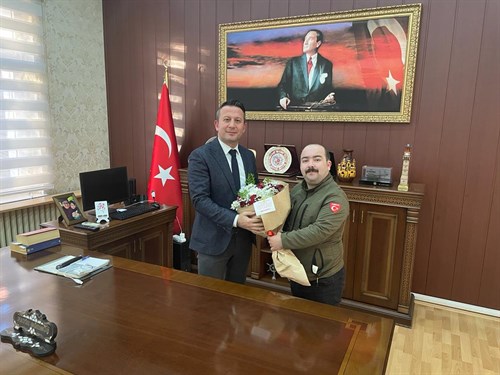 Volkan Hançeroğlu'nun Kaymakamımızı Ziyareti